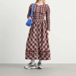 Damson Madder Posey Cardi Midi Dress