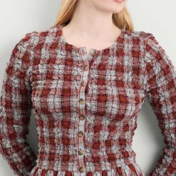 Damson Madder Posey Cardi Midi Dress