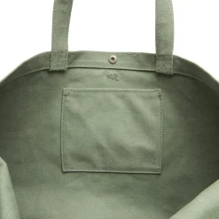 Damson Madder Raine Swirly Eyelet Tote Bag - Mint
