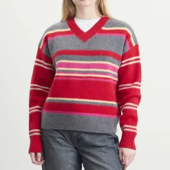 Damson Madder Rene V Jumper
