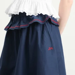 Damson Madder Sigrid Midi Skirt