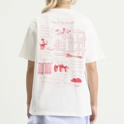Damson Madder Slow Life Crossword Graphic Tee