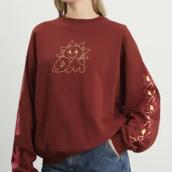 Damson Madder Sundried Washing Line Sweatshirt
