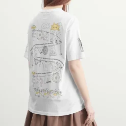 Damson Madder Sundried Washing Line Boyfriend T-Shirt