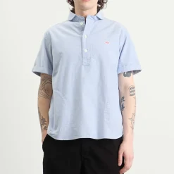 Danton Round Collar Pull Over Shirt