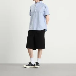 Danton Round Collar Pull Over Shirt