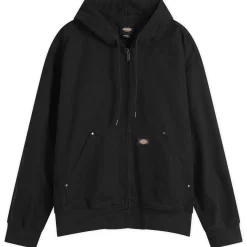 Dickies Unlined Canvas Hooded Bomber Jacket