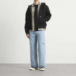 Dickies Unlined Canvas Hooded Bomber Jacket
