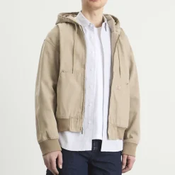 Dickies Unlined Canvas Hooded Bomber Jacket