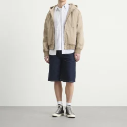 Dickies Unlined Canvas Hooded Bomber Jacket
