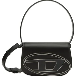 Diesel 1DR Logo Leather Handbag