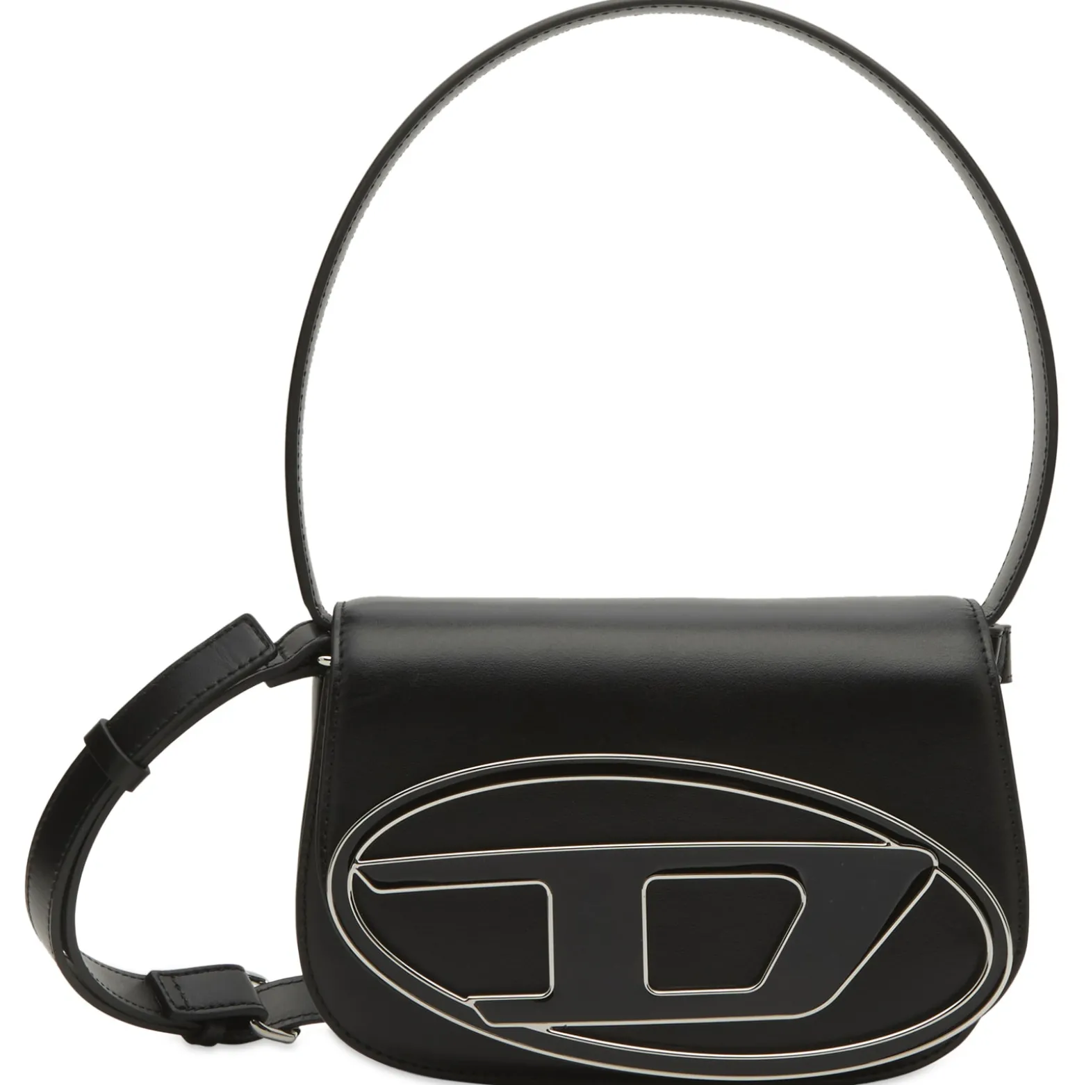 Diesel 1DR Logo Leather Handbag