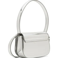 Diesel 1DR Logo Mirror Leather Handbag