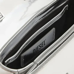 Diesel 1DR Logo Mirror Leather Handbag