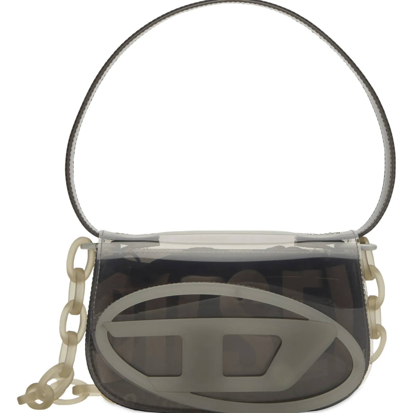 Diesel 1DR Logo Perspex Handbag