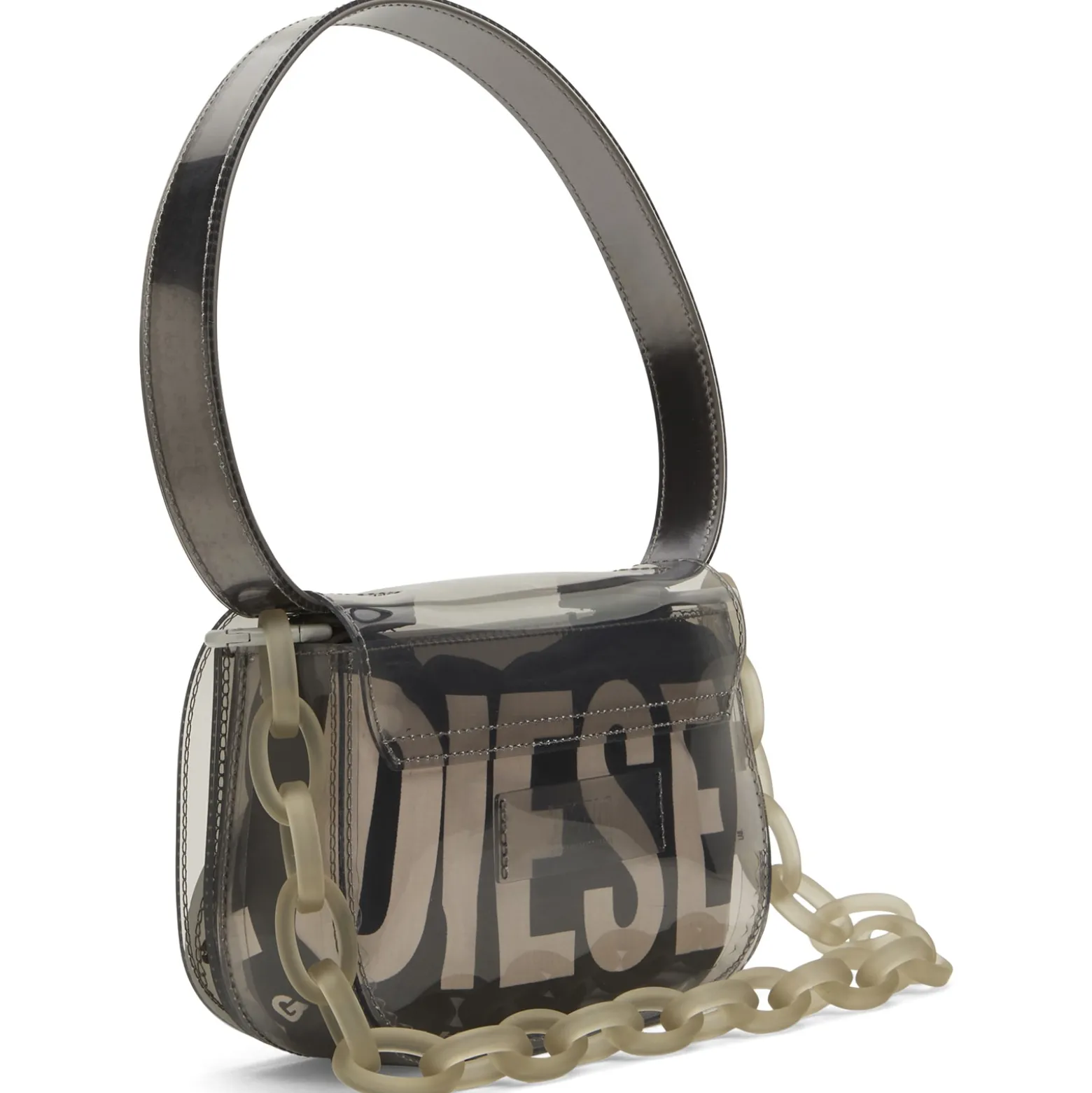Diesel 1DR Logo Perspex Handbag