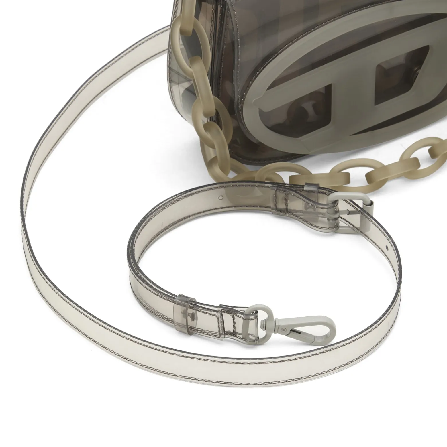 Diesel 1DR Logo Perspex Handbag
