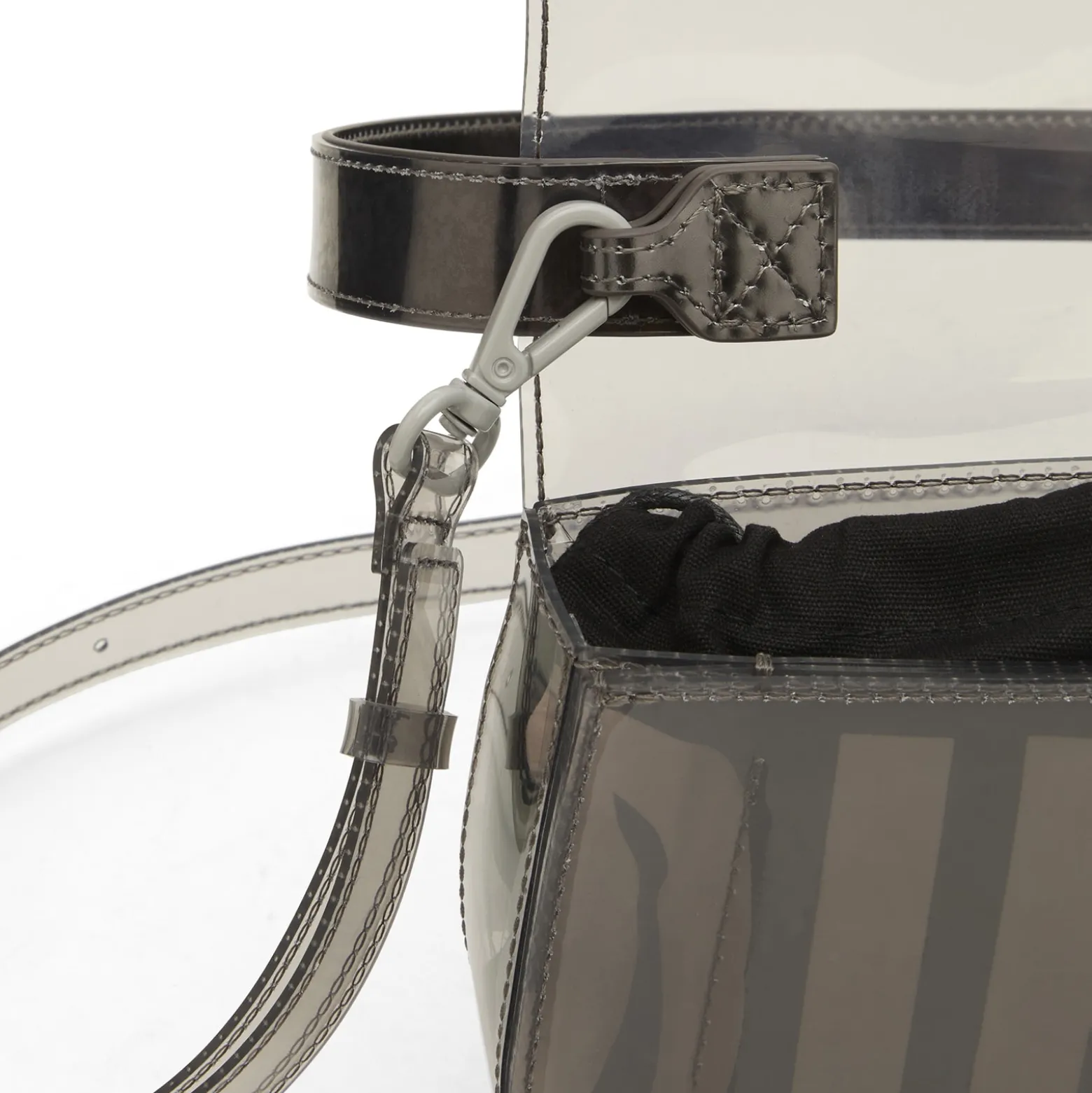 Diesel 1DR Logo Perspex Handbag