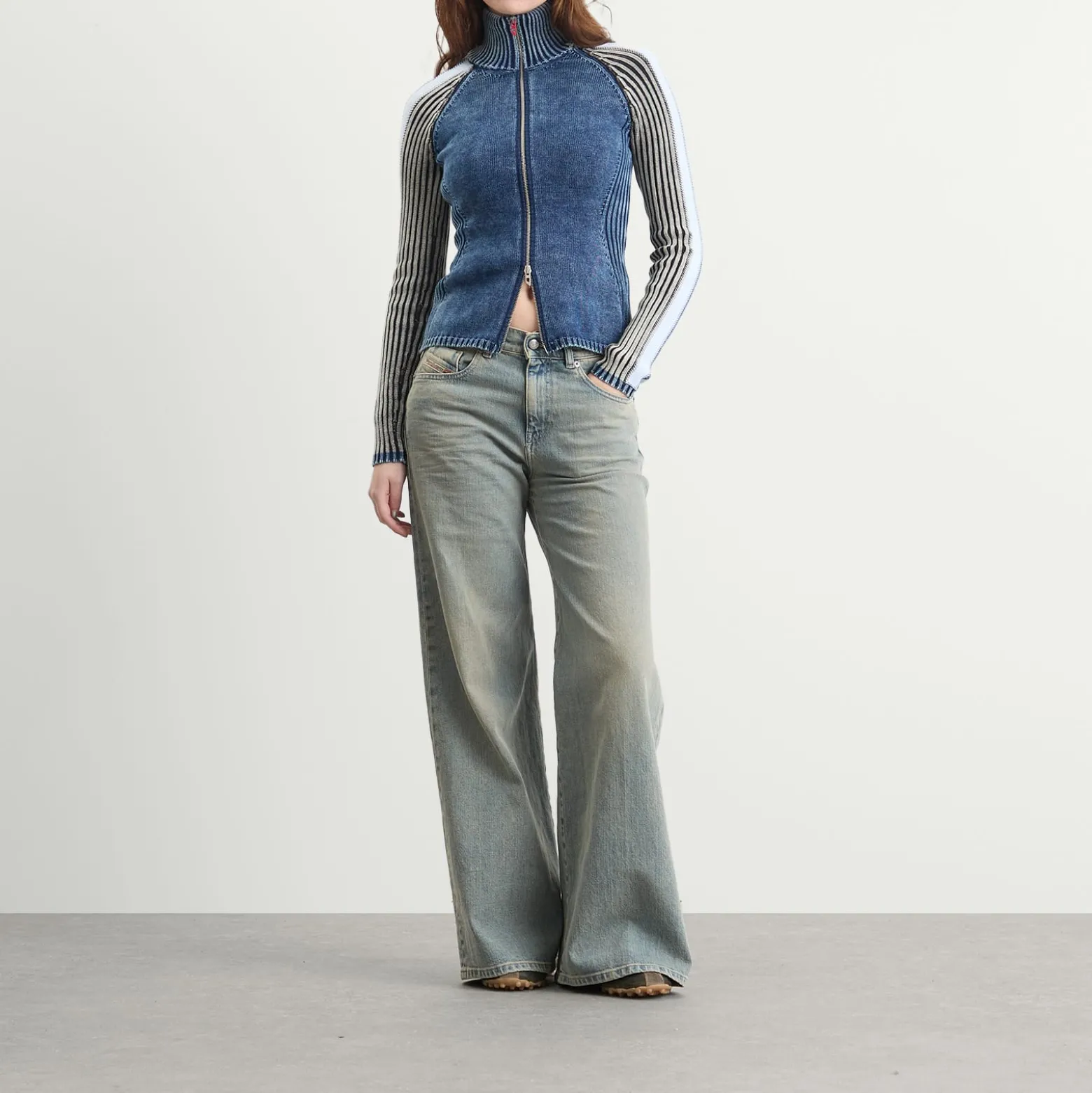 Diesel M-Estrella Ribbed Jacket