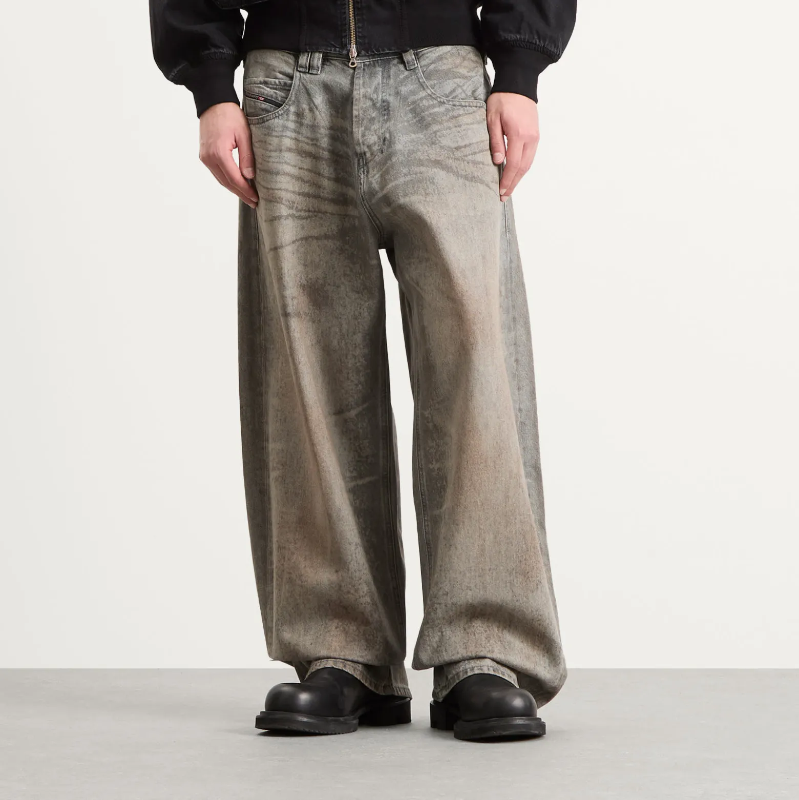 Diesel 1997 Relaxed Dirty Denim Jeans