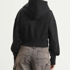 Dime Cropped Zip Hoodie