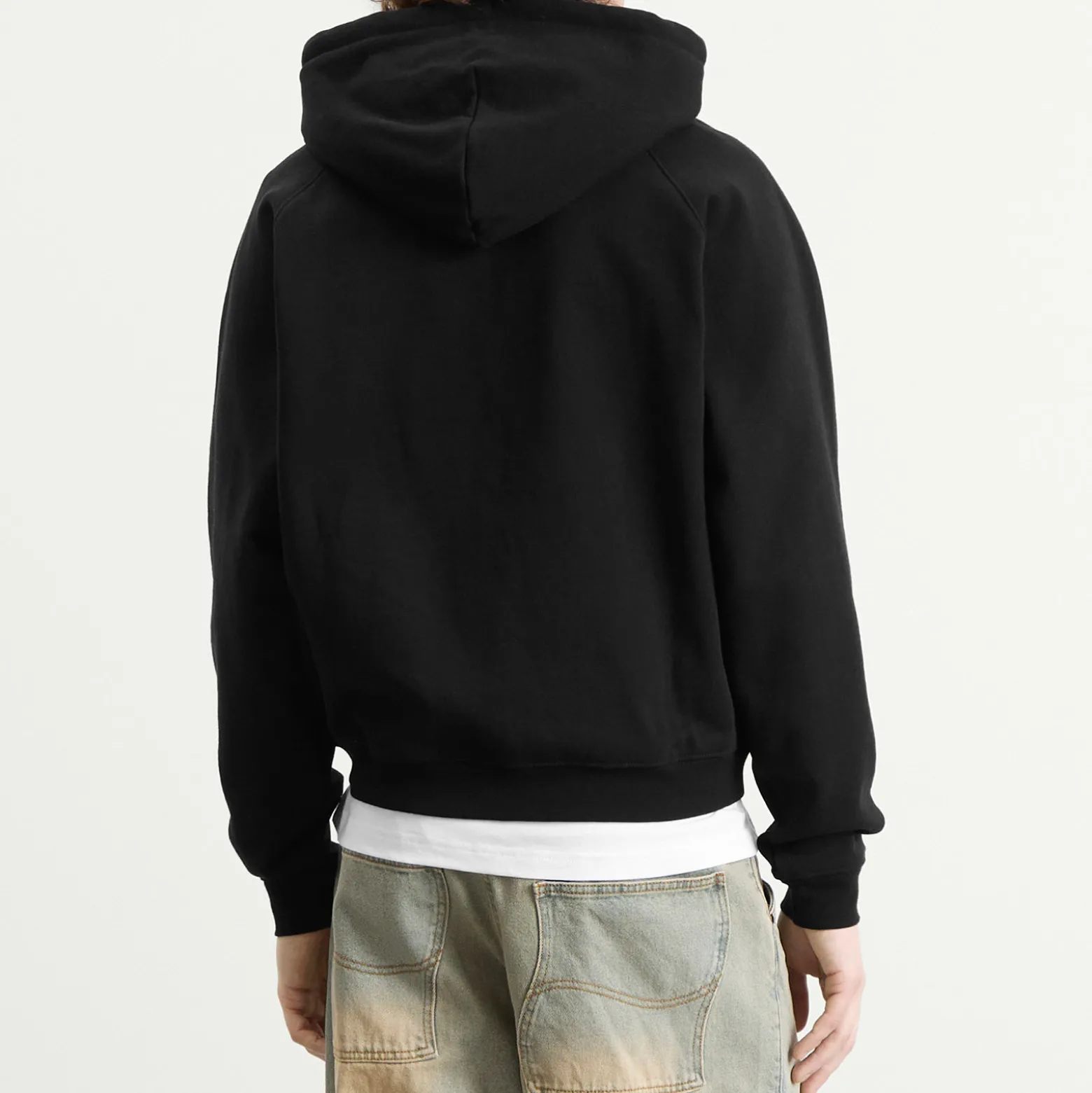 Dime Cursive Small Logo Zip Hoodie