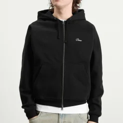 Dime Cursive Small Logo Zip Hoodie