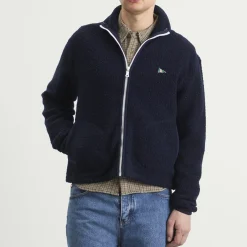 Drake's Boucle Wool Fleece Jacket