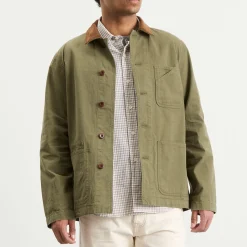 Drake's Twill Fatigue Jacket