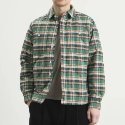 Drake's x Nanga Quilted Shirt