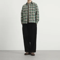 Drake's x Nanga Quilted Shirt