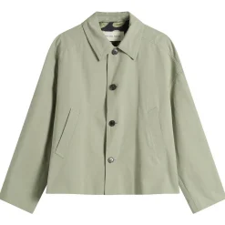 Dries Van Noten Washed Heavyweight Cotton Jacket