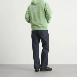 Drôle de Monsieur Calligraphy Slogan Hoodie