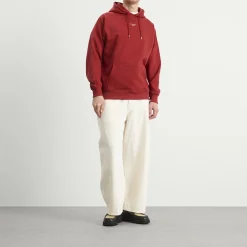 Drôle de Monsieur Classic Slogan Hoodie