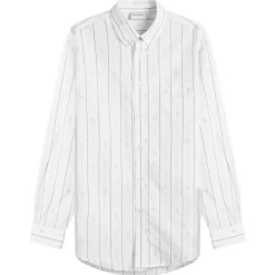 Drôle de Monsieur Monogramme Stripe Shirt