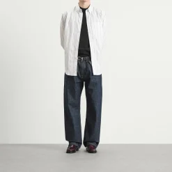 Drôle de Monsieur Monogramme Stripe Shirt