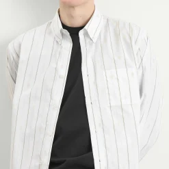 Drôle de Monsieur Monogramme Stripe Shirt