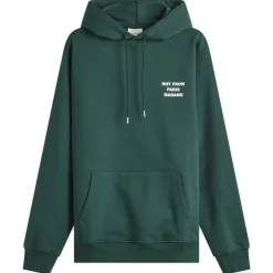 Drôle de Monsieur Not From Paris Madame Slogan Hoodie