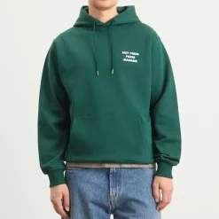 Drôle de Monsieur Not From Paris Madame Slogan Hoodie