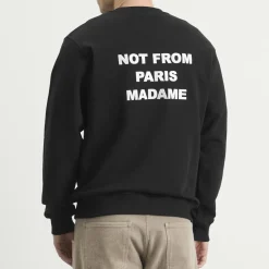 Drôle de Monsieur Not From Paris Madame Crew Sweat