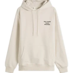 Drôle de Monsieur Not From Paris Madame Slogan Hoodie