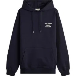 Drôle de Monsieur Not From Paris Madame Slogan Hoodie