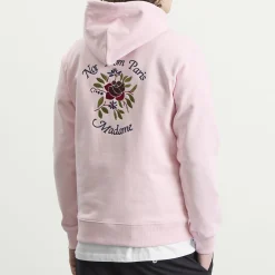 Drôle de Monsieur Rose Slogan Hoodie