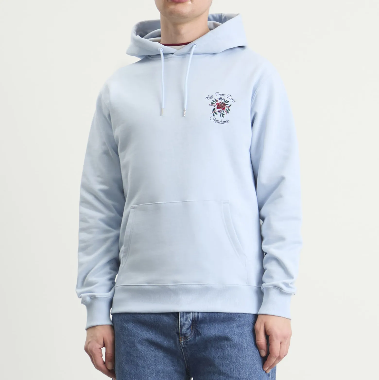 Drôle de Monsieur Rose Slogan Hoodie