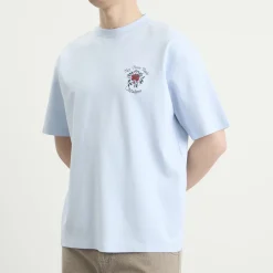 Drôle de Monsieur Rose Slogan T-Shirt