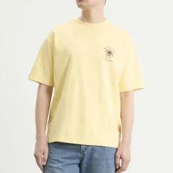 Drôle de Monsieur Rose Slogan T-Shirt