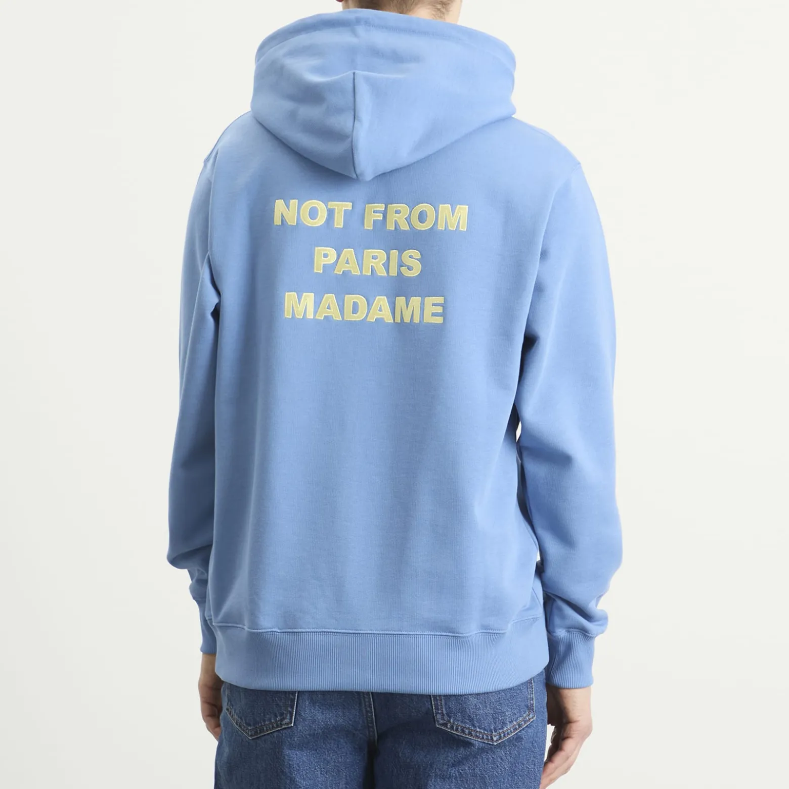 Drôle de Monsieur Slogan Hoodie