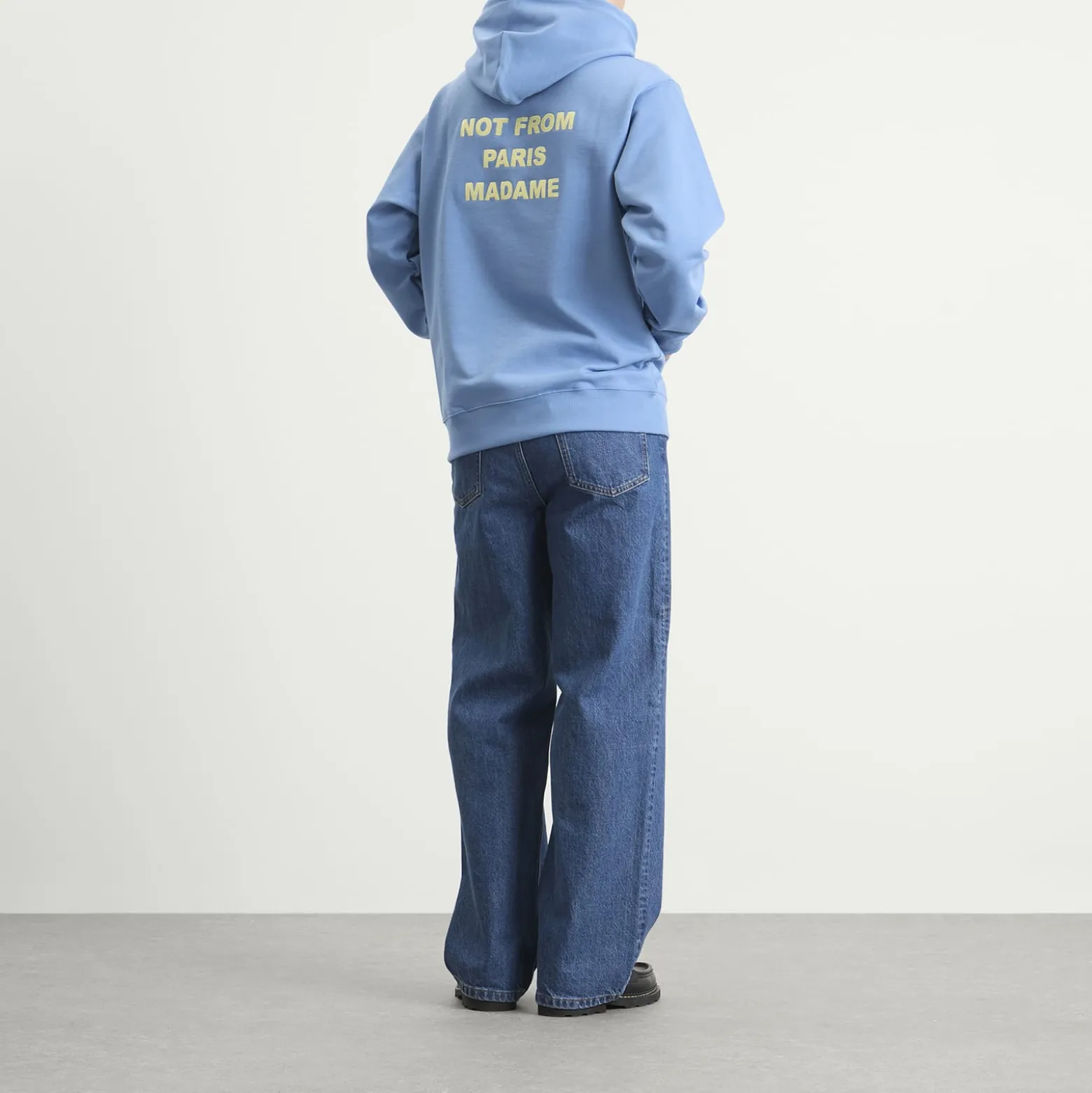 Drôle de Monsieur Slogan Hoodie
