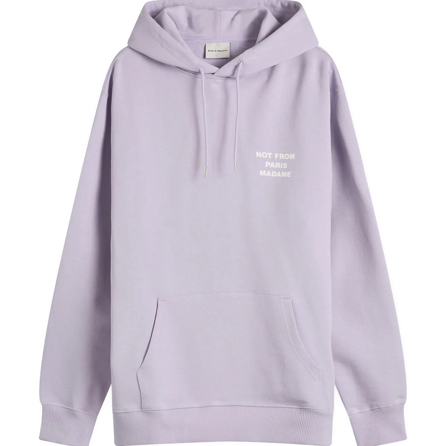 Drôle de Monsieur Slogan Hoodie