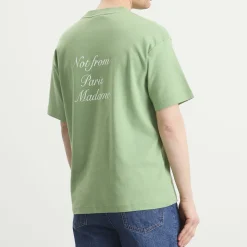Drôle de Monsieur The Calligraphy Slogan T-Shirt